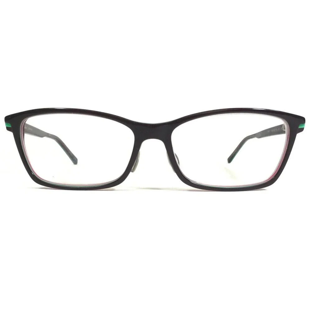 Prodesign Denmark Eyeglasses Frames c.3832 GI Blue Red Rectangular 55-15-140